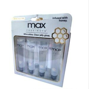 MAX Cherimoya  Lip Gloss Set of 4 NEW
